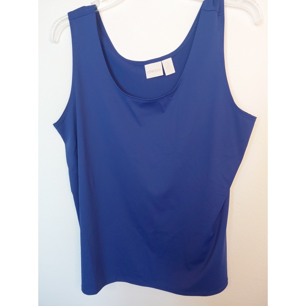Chico's Womans Tank Top, Sz. 3 ( XL 16) Purple BohoCasual Festival Cottagecore